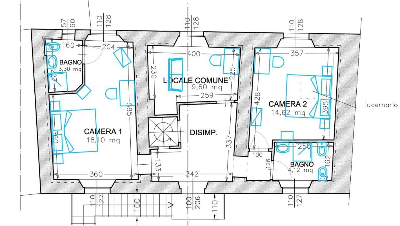 B & B Via Di Mezzo Coreglia Antelminelli Εξωτερικό φωτογραφία